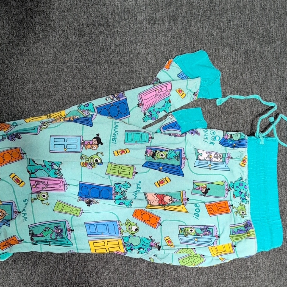 Monster's Inc Women's Little Sleepies